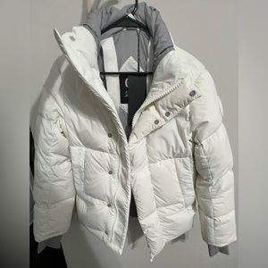 NWT White Canada Goose Puffer